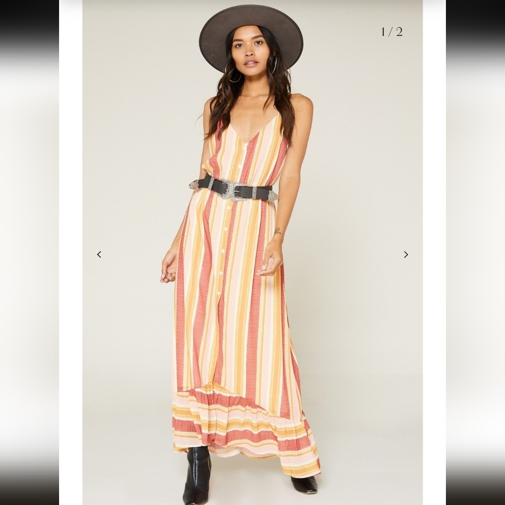 Sage the Label “Kiss the Sun” Maxi Dress – Size Medium (NWOT)